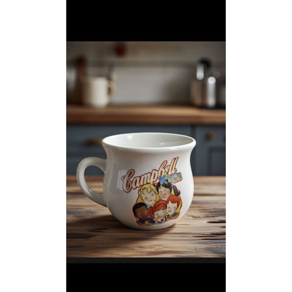 2003 Campbell Kids 100 Year Celebration Soup Bowl / Cup / Mug. Vintage